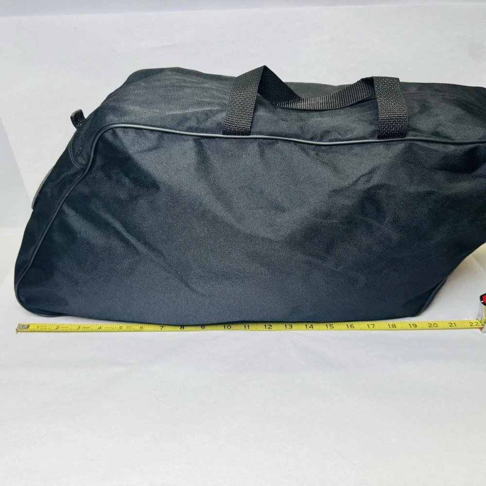 Harley-Davidson Angled Touring Bag Black Soft‎ Motorcycle Luggage Zipper Canvas